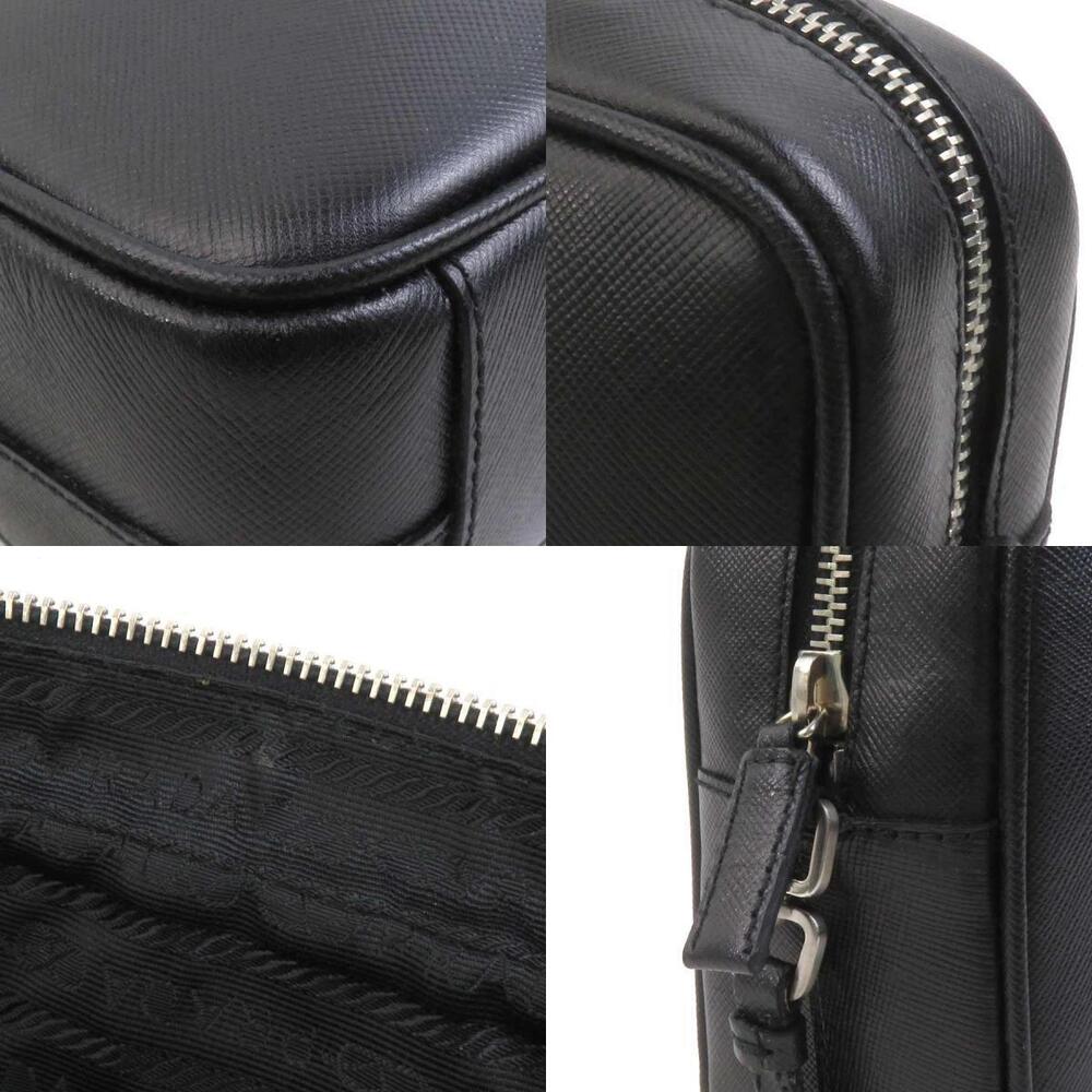 Prada Bag Leather Shoulder Black - Picture 3 of 4